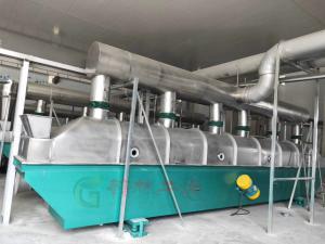 ZLG振動流化床干燥機(jī)工藝演示